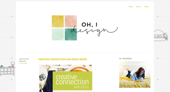 new blog via ohidesign